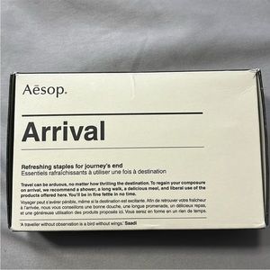 Aesop arrival kit and Dr Brand primer